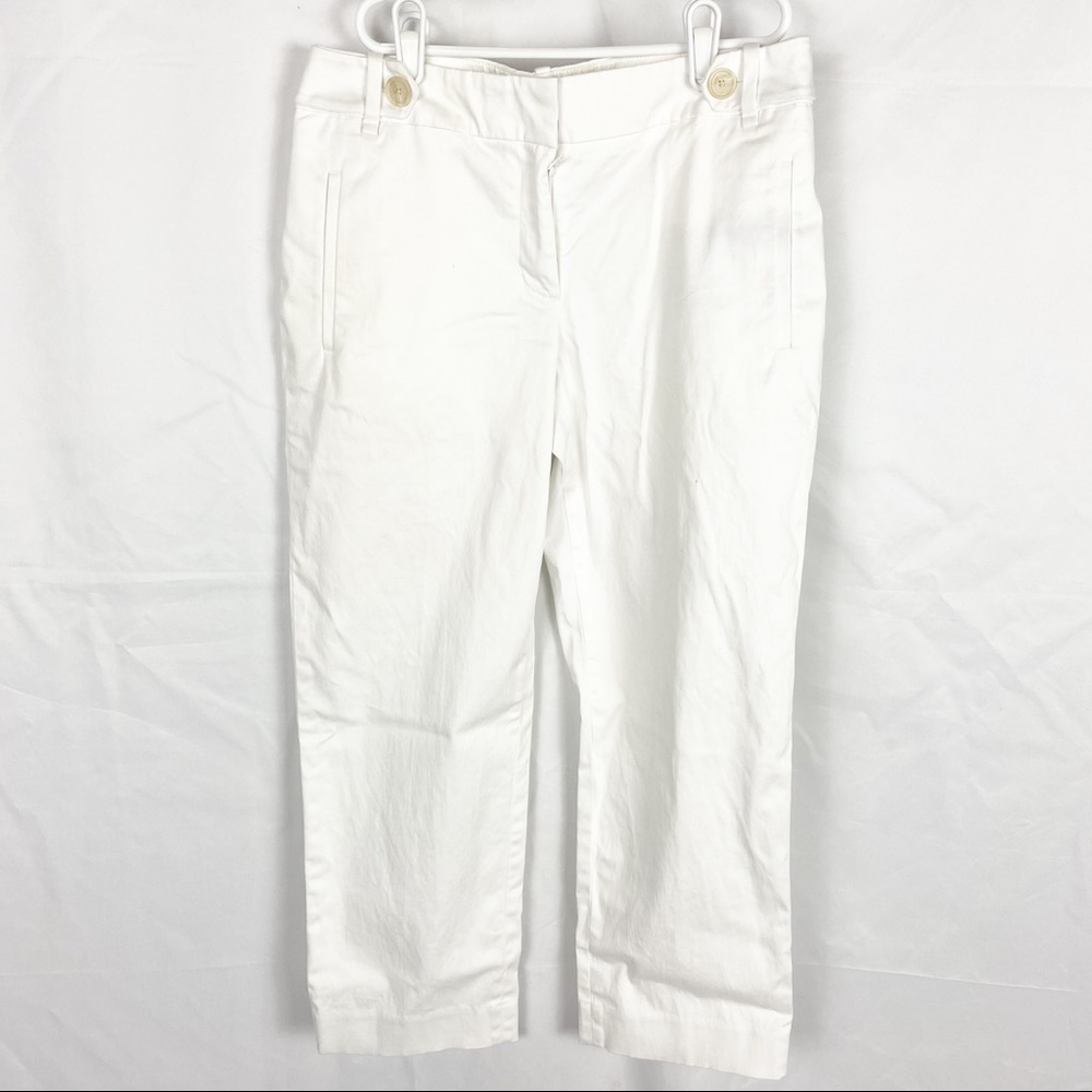 LOFT Julie White Crop Pant